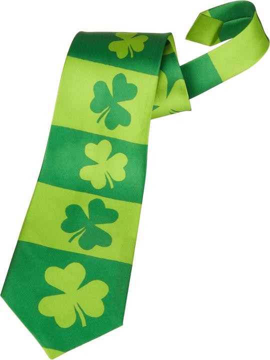 Actual product image Dressforfun St. Patrick's Day shamrock tie with stripes