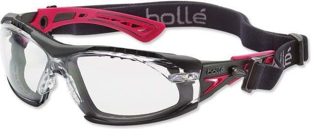 Image du produit Bollé Rush + Safety Glasses, Smoke