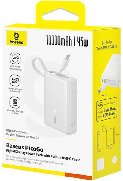 Actual product image Baseus PicoGo (10000 mAh, 45 W, 37 Wh)