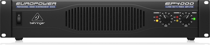 Actual product image Behringer PA amplifier EP4000 RMS power
