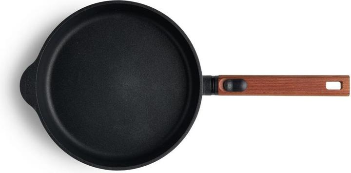 Actual product image Woll 1524WLCI-Q Eco LogicQXR cast iron flat pan (24 cm, Frying pan, Aluminium)