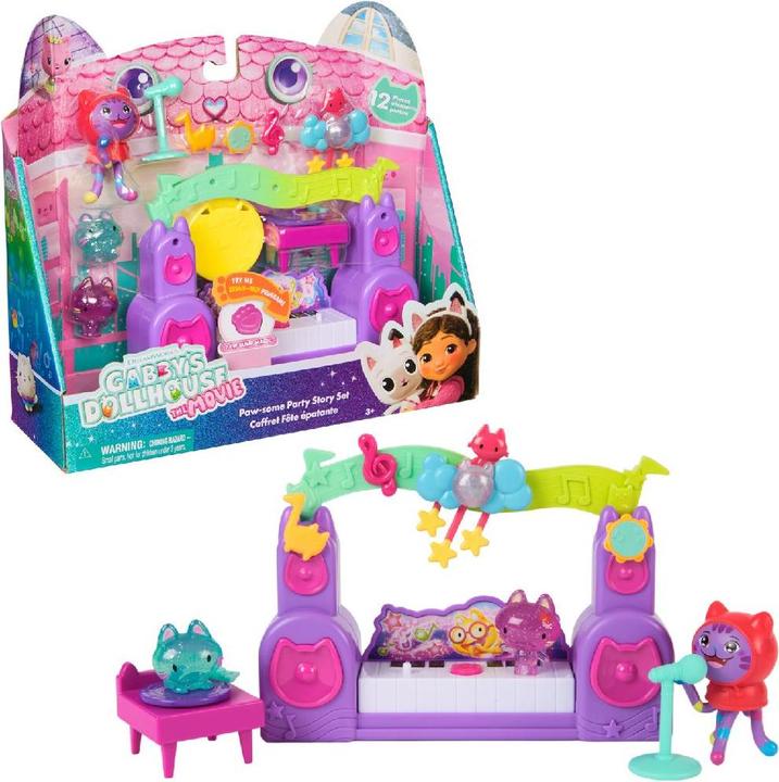 Image du produit Gabby's Dollhouse Der Film DJ Catnip Musikspielset