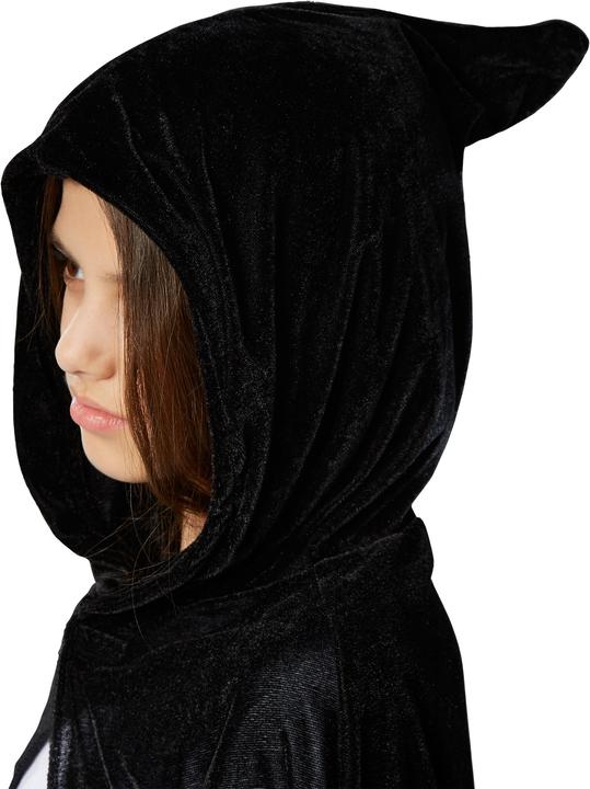 Actual product image Dressforfun Mystic velvet cape black (92)