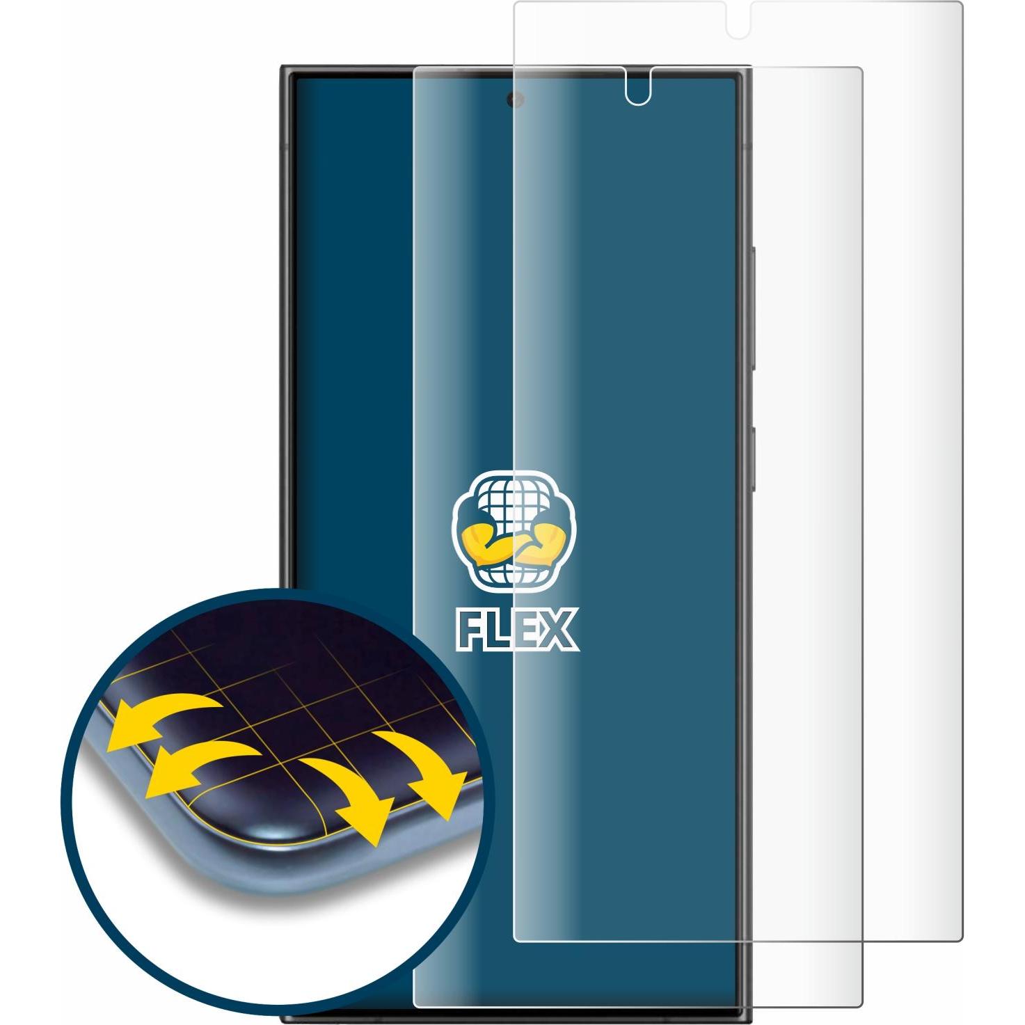 Thumbnail - BROTECT Full-Cover Displayschutz (2 Stück, Samsung Galaxy S24 Ultra), Smartphone Schutzfolie, Transparent