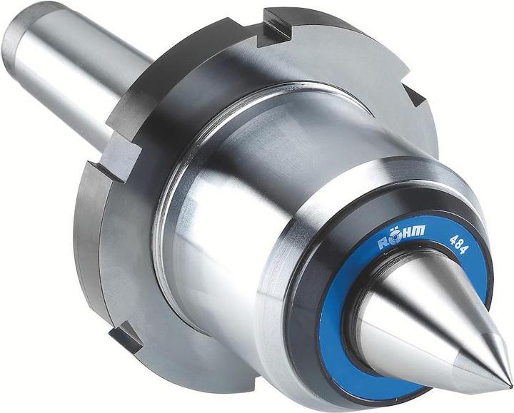 Röhm Mitlaufende Zentrierspitzen 60°, MK 5, Grösse 485, mit Abdrückmutter