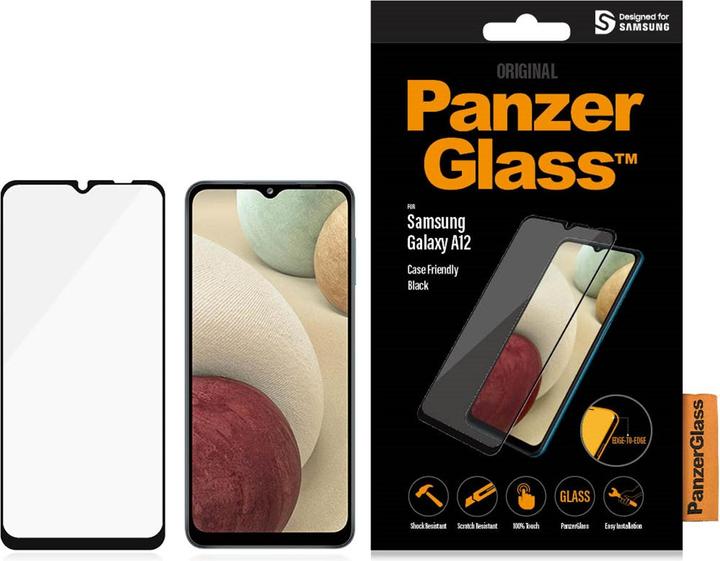 Actual product image PanzerGlass Case Friendly (1 Piece, Samsung Galaxy A12)