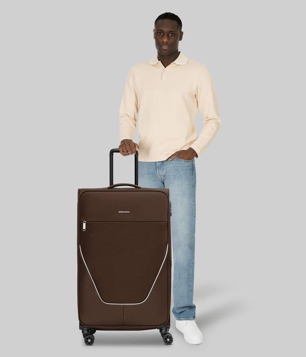 Immagine prodotto Stratic taska 4-Rollen Trolley L 76 cm mit Dehnfalte (118 l)