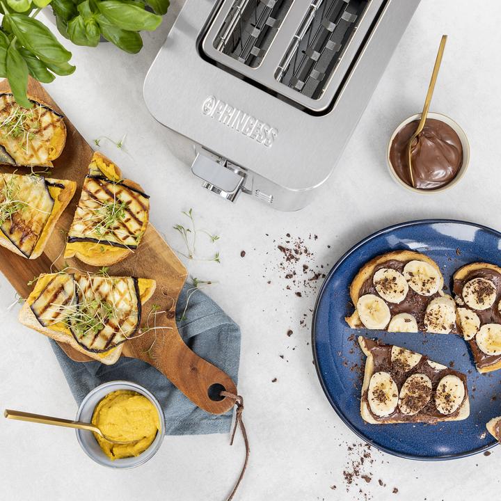 Image du produit Princess Grille-pain en acier 142400 2 - 7 niveaux réglables - 850 W