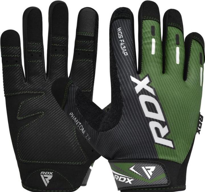 Actual product image Rdx F43 Full Finger Touch Screen Gym Workout Gloves (S)