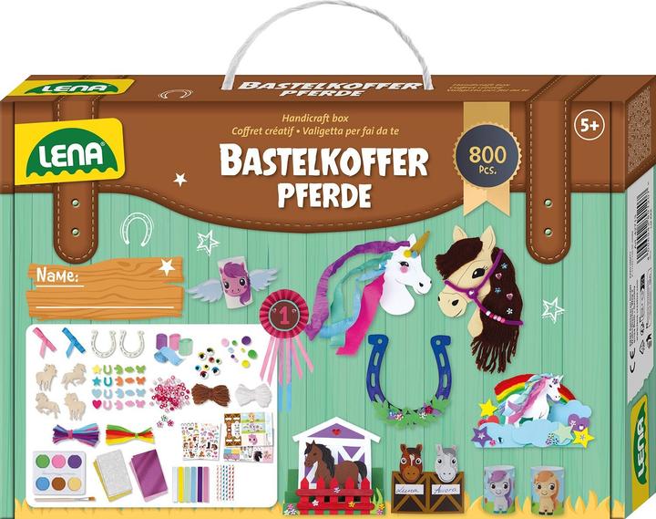 Produktbild Lena Bastelkoffer Pferde