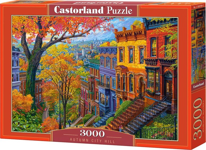 Produktbild Castorland Puzzle 3000 pieces Autumn City Hill (3000 Teile)