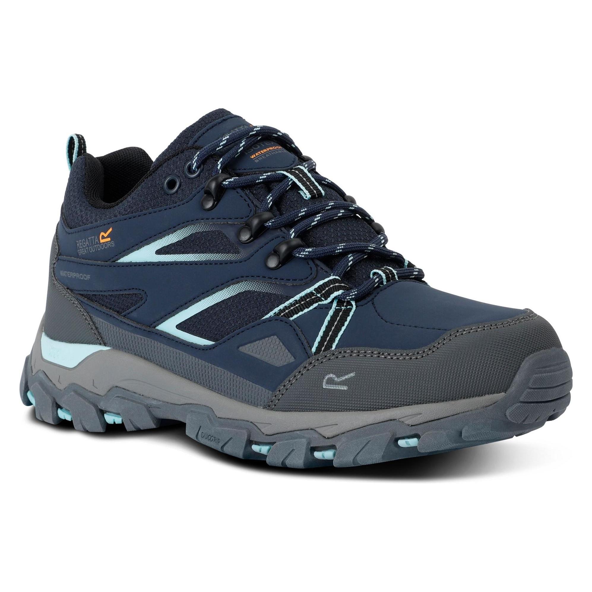 Regatta, Damen, Wanderschuhe, Holcombe Ii Low (41), Blau