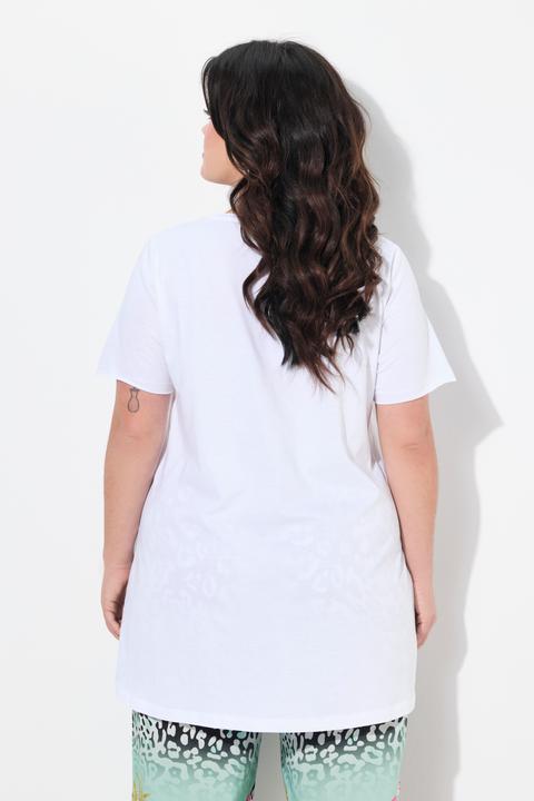 Immagine prodotto Angel of Style T-Shirt, A-Linie, leuchtender Schriftzug LAUGH (54)