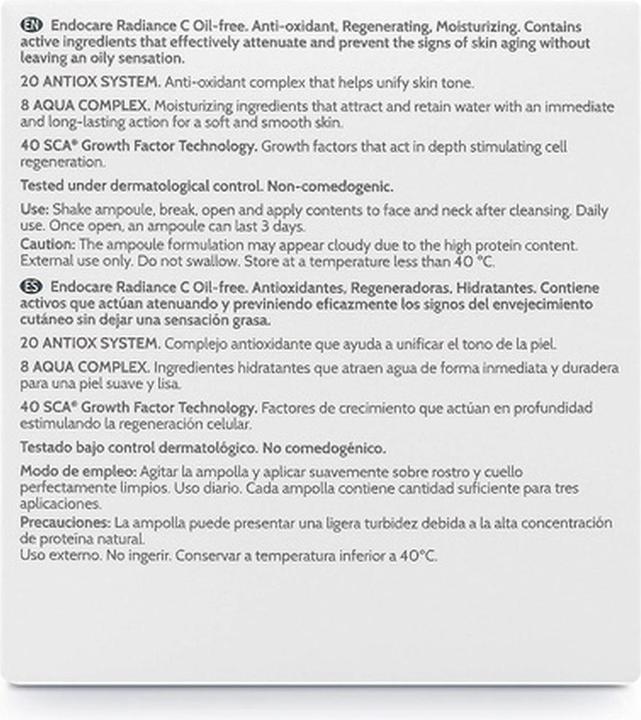 Produktbild Endocare C Ölfreie Ampullen 30 X 2ml (2 ml)