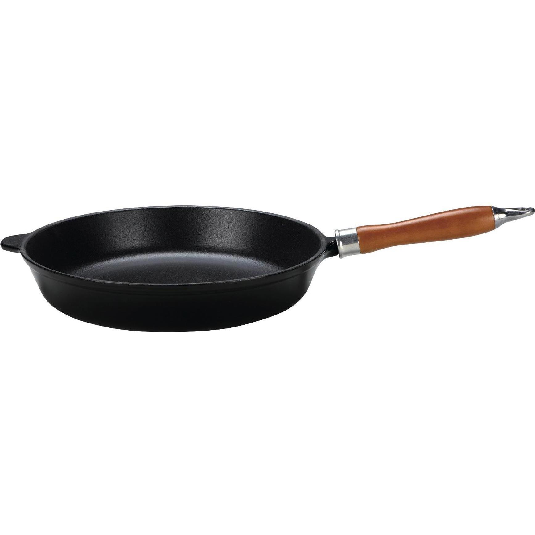 Krüger Bratpfanne Rustika Ø24cm, Pfanne + Kochtopf, Schwarz