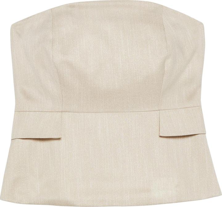 Immagine prodotto Comma Schulterfreies Corsagen-Top mit Glitzer (36)