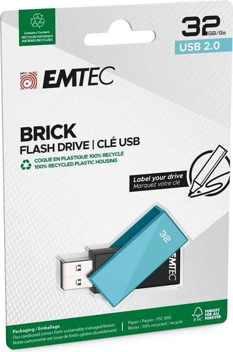 Produktbild Emtec C350 Brick (32 GB, USB-A)