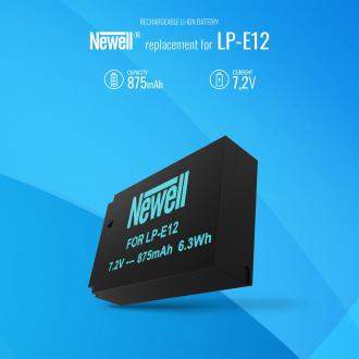 Actual product image Newell LP-E12 battery (Camera battery)