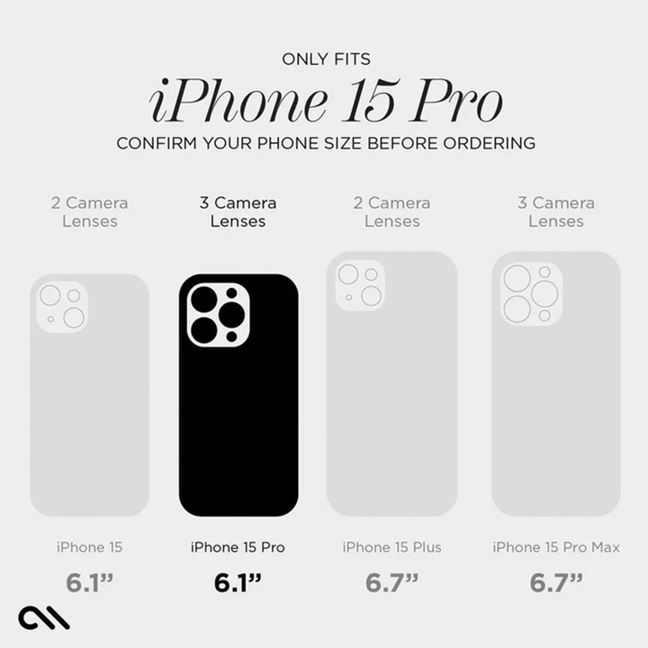 Produktbild Case-Mate Antibakteriell Series (Apple iPhone 15 Pro)