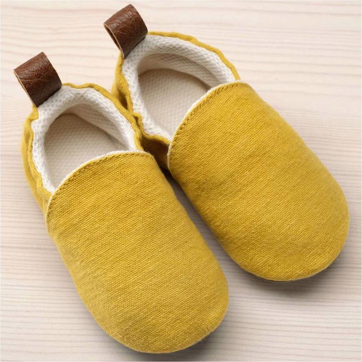 Image du produit Pololo Chaussures en coton, jaune T. 18/19 (18)