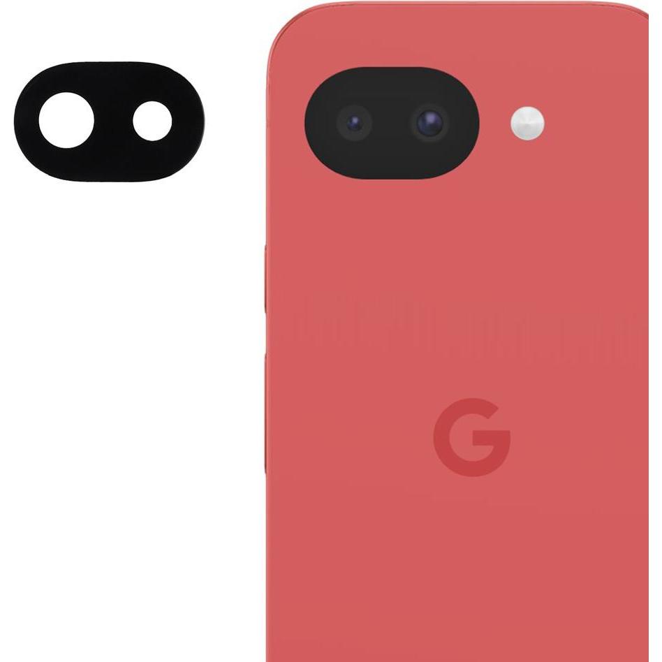 Techsuit - Full Camera Glass - Google Pixel 10a - Black (Google Pixel 10a), Pellicola protettiva smartphone, Nero