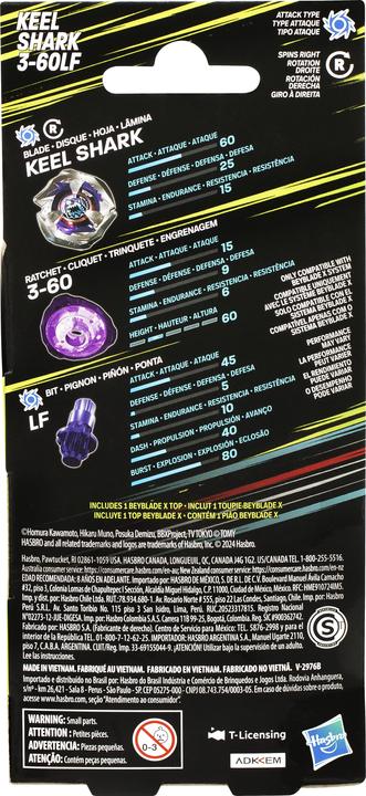 Immagine prodotto Komelon Beyblade Burst BBX Booster Single Top (1 pezzo - assortito)