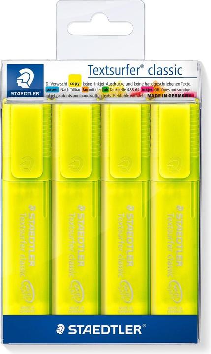 Produktbild Staedtler Textmarker Textsurfer clas 4St (4x)