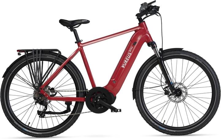 AureusDrive DailyDrive S, red, high top tube, men, chain