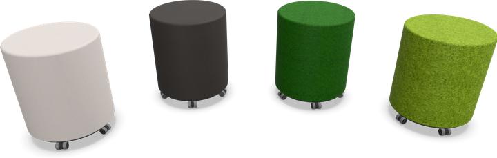 Actual product image Narbutas Giro roll stool