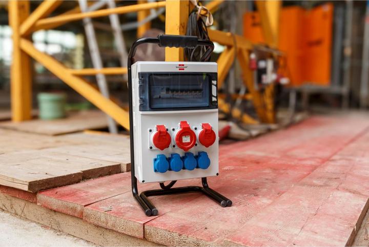 Produktbild Brennenstuhl Baustromverteiler BSV 4 1154900021 400 V (CEE 7/3, CEE 32/3, CEE 16/3)