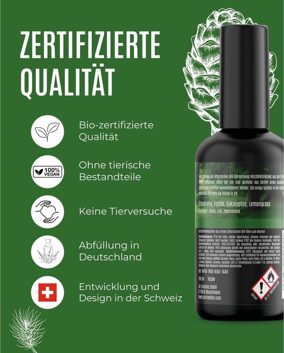 Produktbild AirCreative Bio-Raumspray "Waldspaziergang"