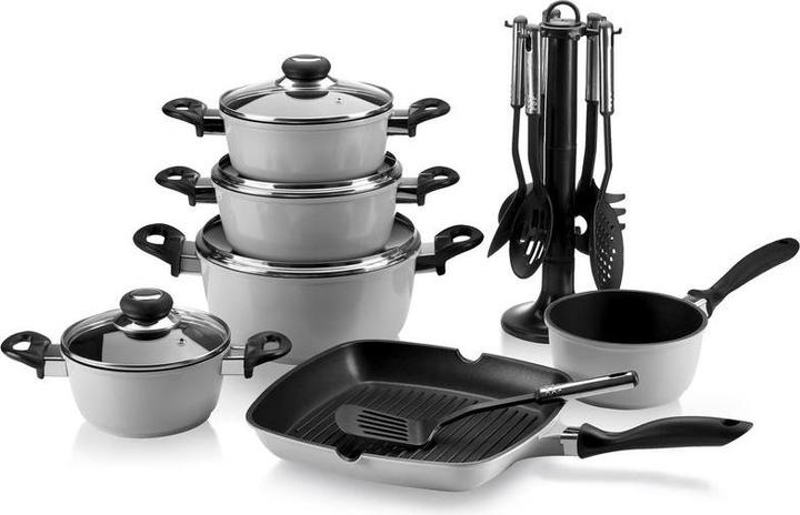 Produktbild Krüger Set Aluguss-Kochgeschirr (28 cm, Aluminiumguss)