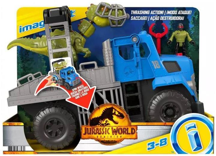 Actual product image Imaginext Jurassic World Dino & Transporter, Dinosaur Toy