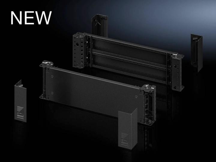 Produktbild Rittal VX 8640.022 VX Sockel-Eckstück mit Sockel-Blende