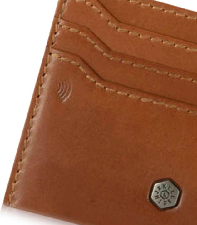 Actual product image Jekyll & Hide Texas - RFID Card Holder tan