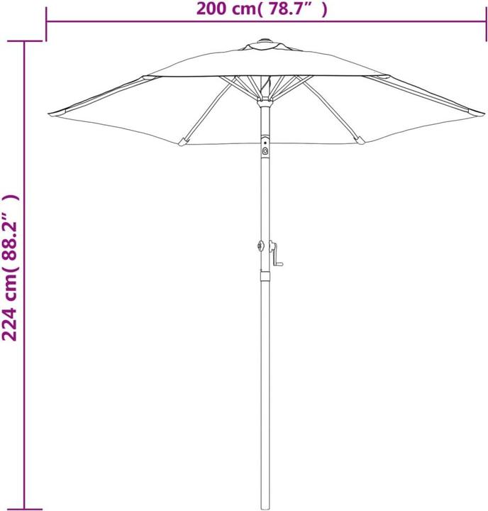 Immagine prodotto vidaXL Rudolf (2 m)