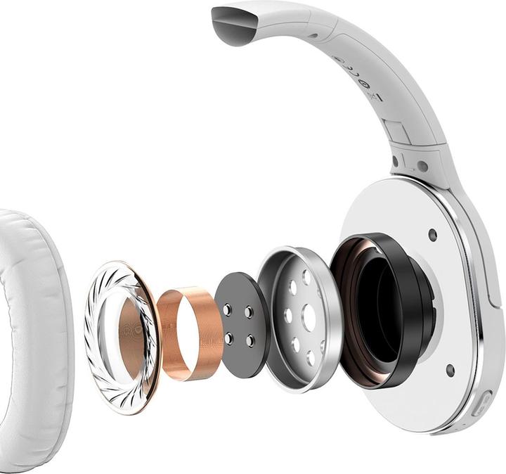 Image du produit Baseus Casque sans fil Encok D02 Pro blanc (40 h, Sans fil)