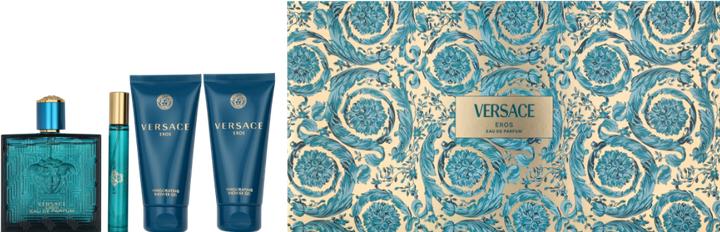 Actual product image Versace Eros Christmas 2024 Eau de Parfum / Shower Gel / After Shave Balm / Travel (Fragrance set)