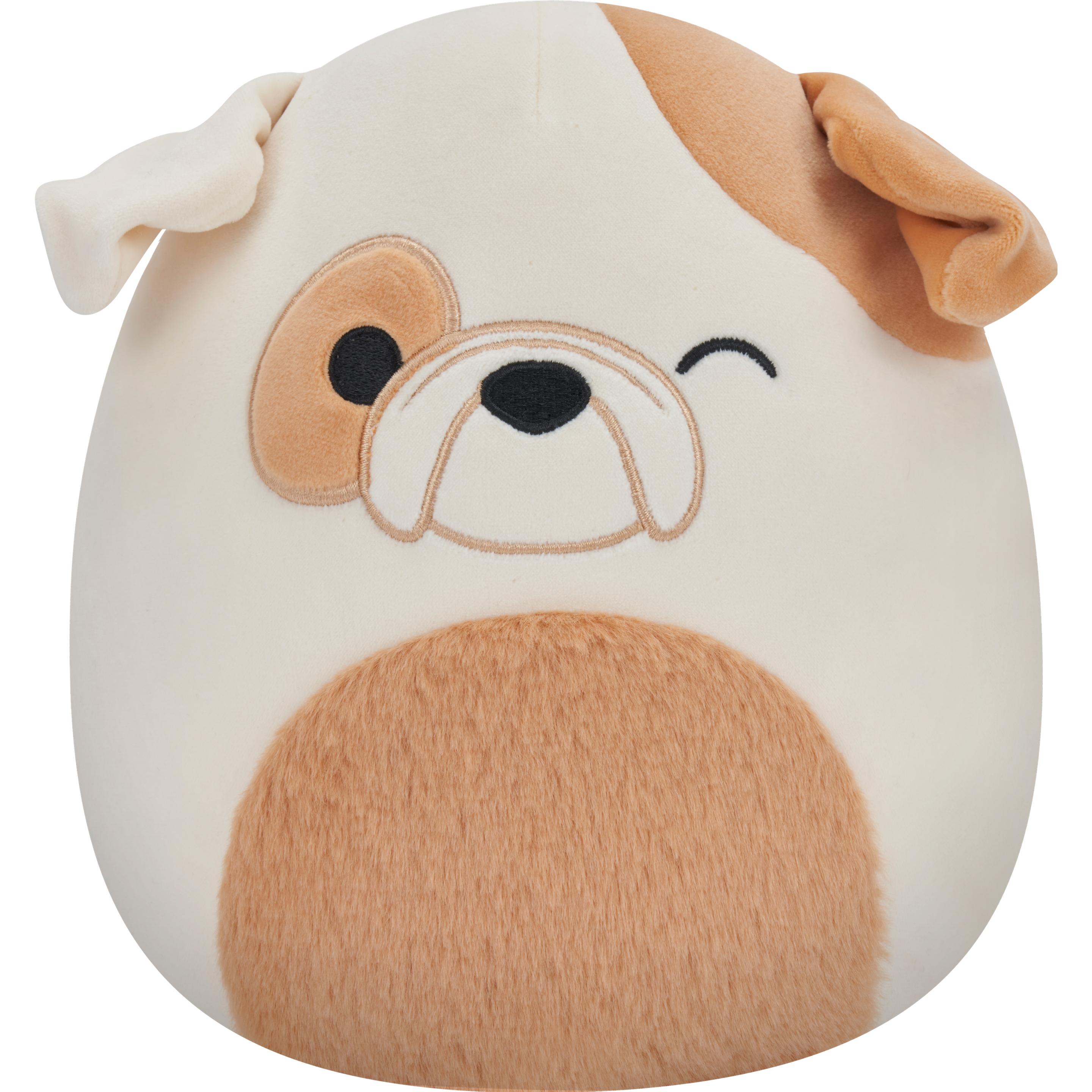 Amo Toys Squishmallow Brock il bulldog ammiccante (19 cm)