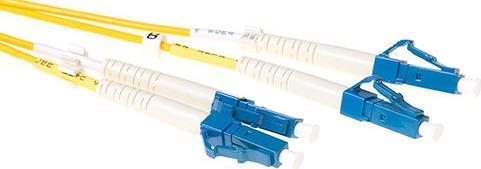 Produktbild ACT 2.5 meter LSZH Singlemode 9/125 OS2 fiber patch cable duplex with LC connectors (CAT6e, 2.50 m)
