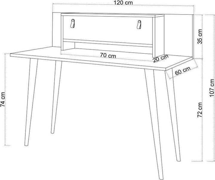 Image du produit Homitis Tyler (120 x 60 x 107 cm)