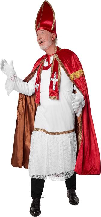 Image du produit tectake Set de Saint Nicolas rouge foncé (L)