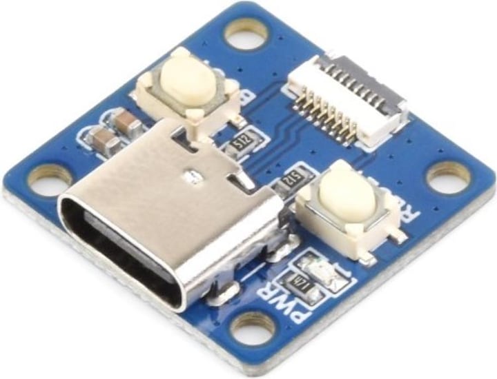 Actual product image WaveShare RP2040-BLE Raspberry Pi Pico based with Bluetooth 5.1