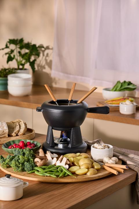 Image du produit Le Creuset Fondue au fromage Noir (Fondue au chocolat, Fondue au fromage)