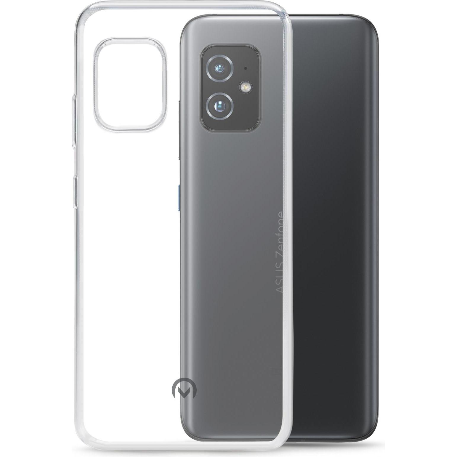 Mobilize Gelee-Hülle (Asus Zenfone 8), Smartphone Hülle, Transparent