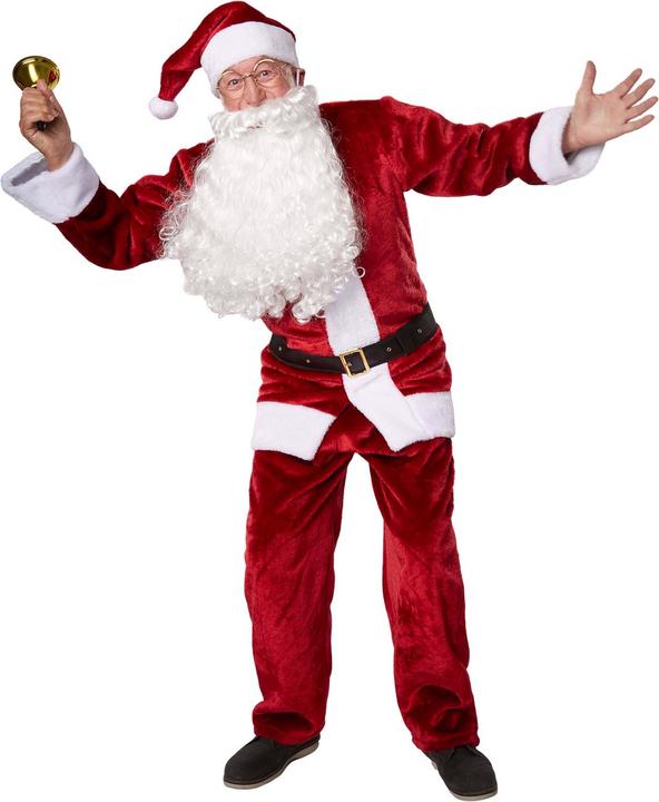 Immagine prodotto tectake Set da Babbo Natale rosso cupo (M)