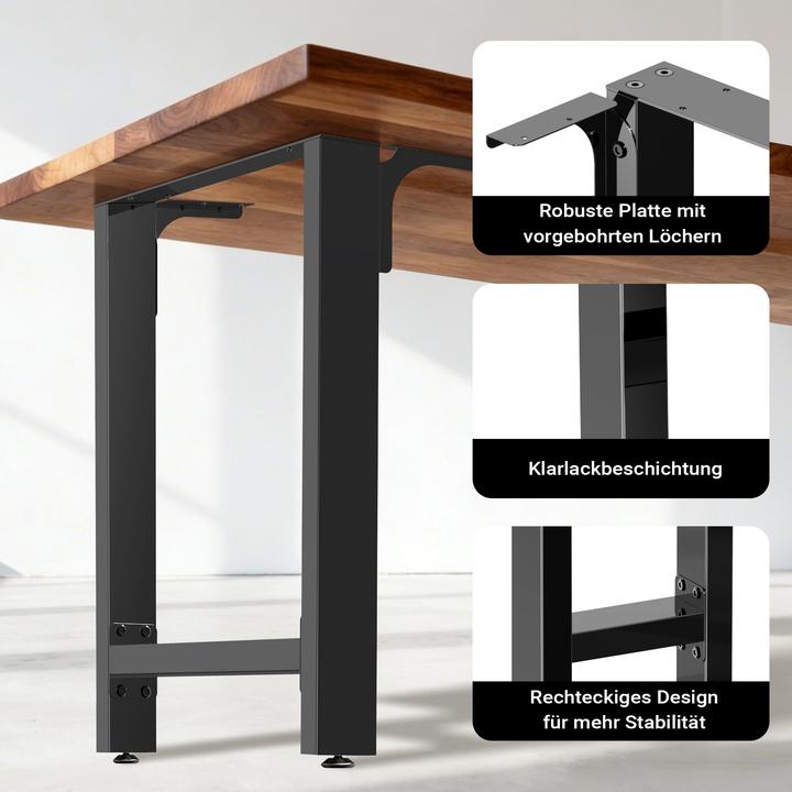 Produktbild Wiltec Tischbeine Set