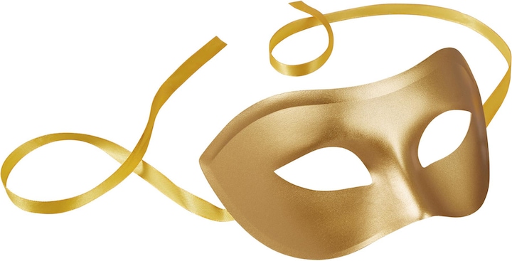 Produktbild tectake Venezianische Maske einfarbig