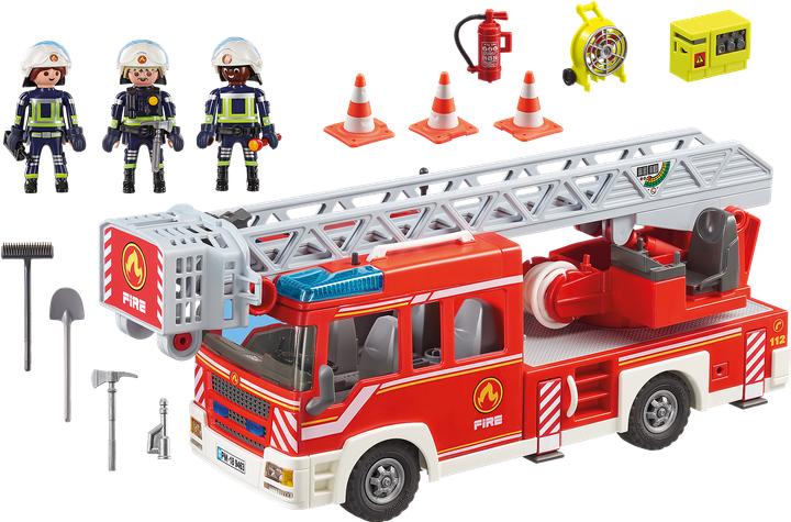 Productafbeelding Playmobil Brandweer ladderwagen (9463, Playmobil Stad Actie)