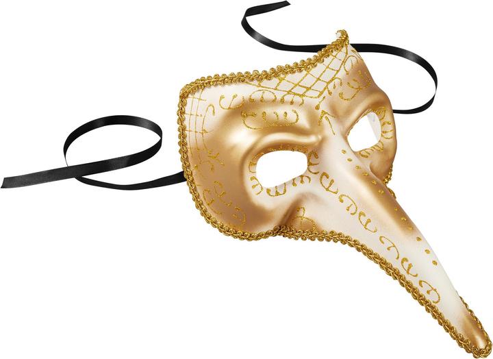 Immagine prodotto tectake Maschera veneziana con lungo naso e ornamenti